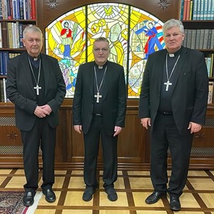 Čestitka kardinala Josipa Bozanića prigodom proslave 25. godišnjice biskupstva mons. Josipa Mrzljaka i mons. Vlade Košića